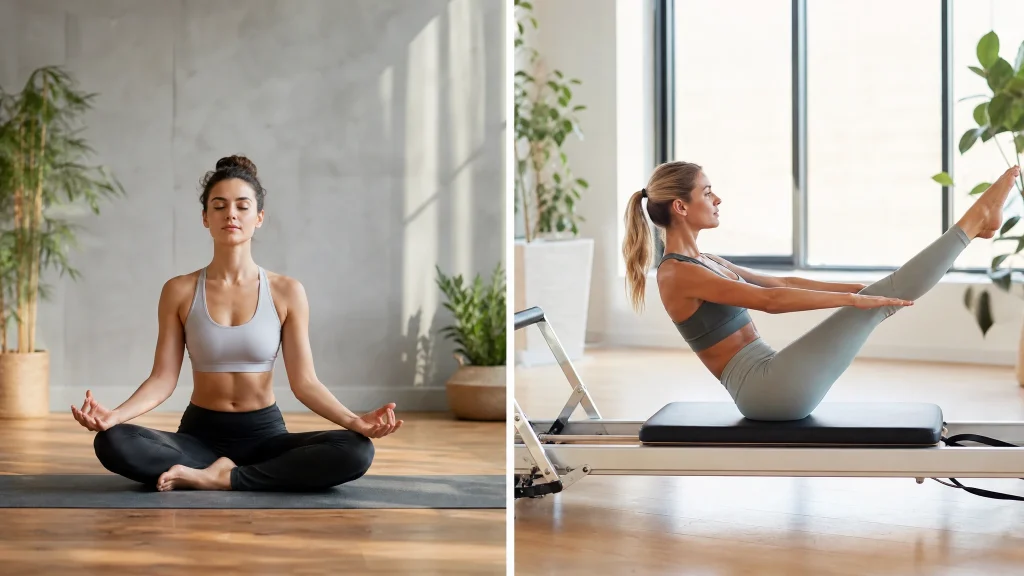 Yoga oder Pilates: Die Unterschiede und das passende Training