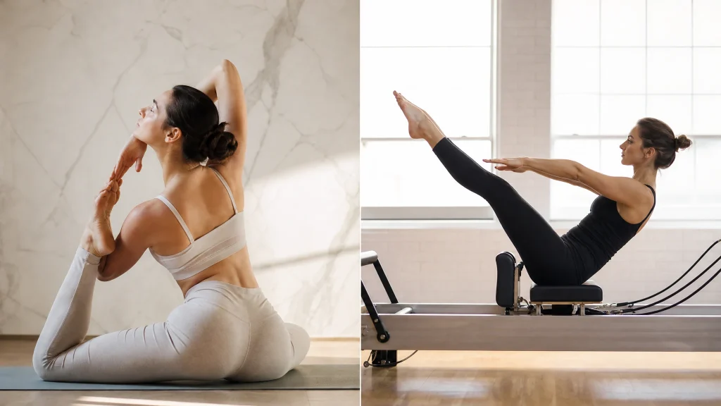 Yoga ou Pilates : les différences et la formation adaptée